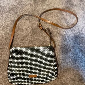 Fossil Leather Shoulder Cross Body Bag Purse